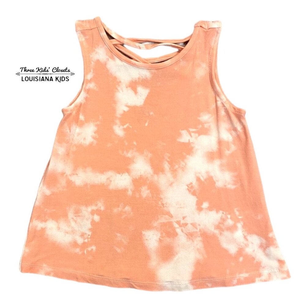 Bixby Nomad 3T Coral Tie Dye Tank Top